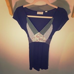 Kimchi & Blue Short Sleeve Embroidered Summer Shirt